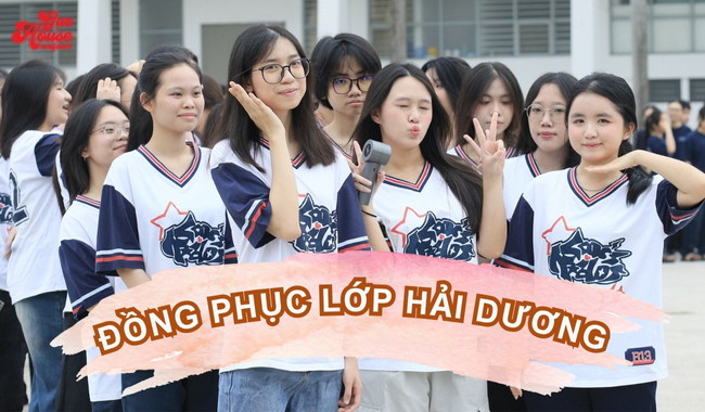 Gạo House may áo đồng phục lớp Hải Dương