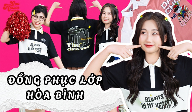 Gạo House may đồng phục lớp Hòa Bình