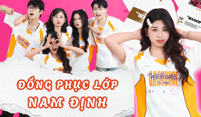 Gạo House may đồng phục lớp Nam Định