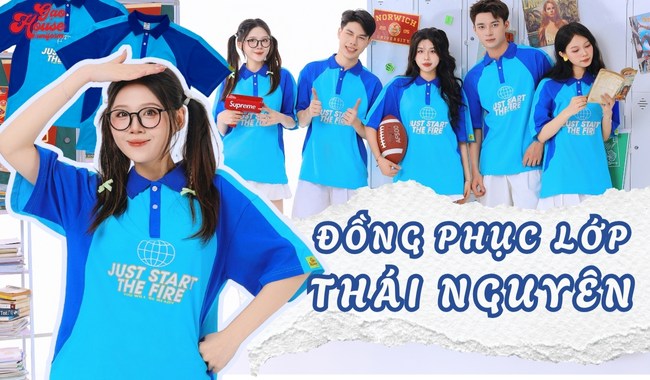 Gạo House may đồng phục lớp Thái Nguyên
