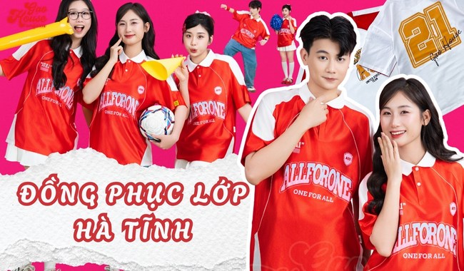 Gạo House may in đồng phục lớp Hà Tĩnh