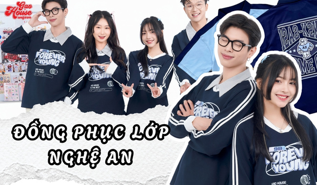 Gạo House may in đồng phục loped Nghệ An