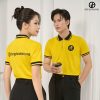 Áo Đồng Phục Công Ty Air Cool Màu Vàng
