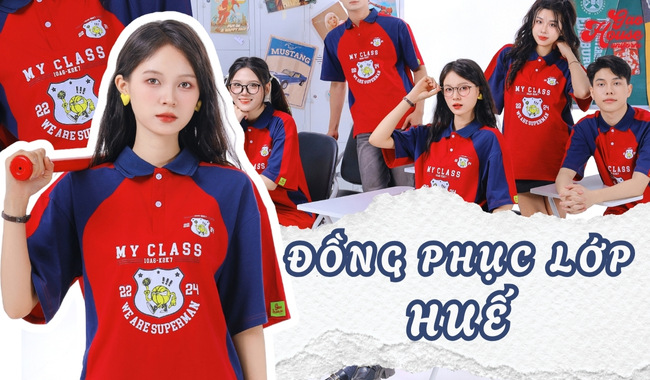 Gạo House may áo đồng phục lớp Huế