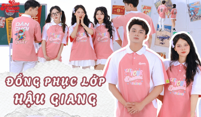 Gạo House may đồng phục lớp Hậu Giang
