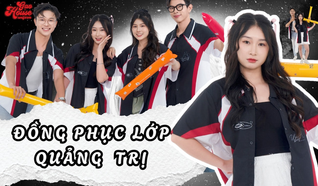 Gạo House may in đồng phục lớp Quảng Trị