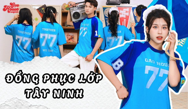 Gạo House may in đồng phục lớp Tây Ninh