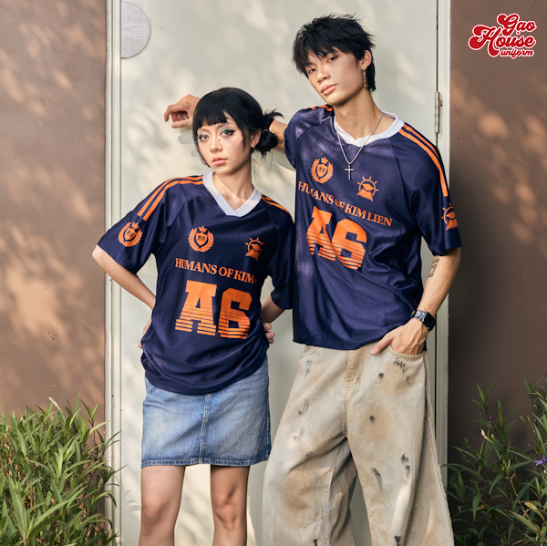 Đồng Phục Lớp Thể Thao Line Up A6 Tím Than