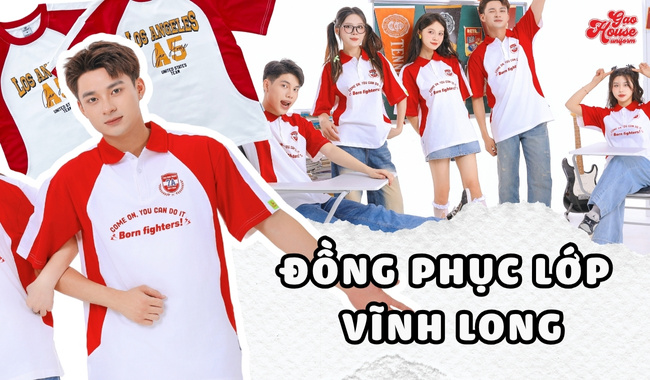 Gạo House may áo đồng phục lớp Vĩnh Long