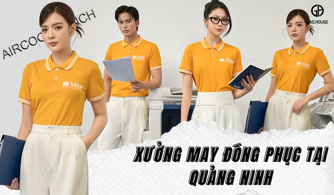 xưởng may áo đồng phục tại Quảng Ninh