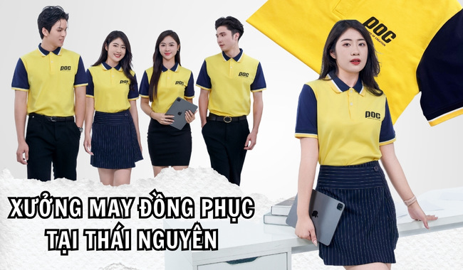 Xưởng may áo đồng phục tại Thái Nguyên