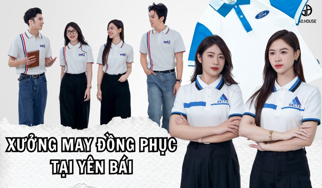 Xưởng may áo đồng phục tại Yên Bái
