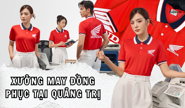 Xưởng may áo đồng phục tại Quảng Trị