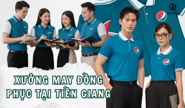 xưởng may áo đồng phục tại Tiền Giang