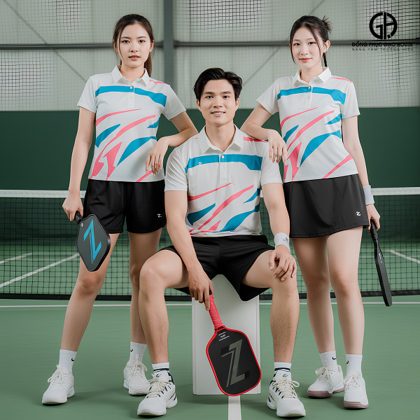 Áo Thể Thao Polo Pickleball Trẻ Trung