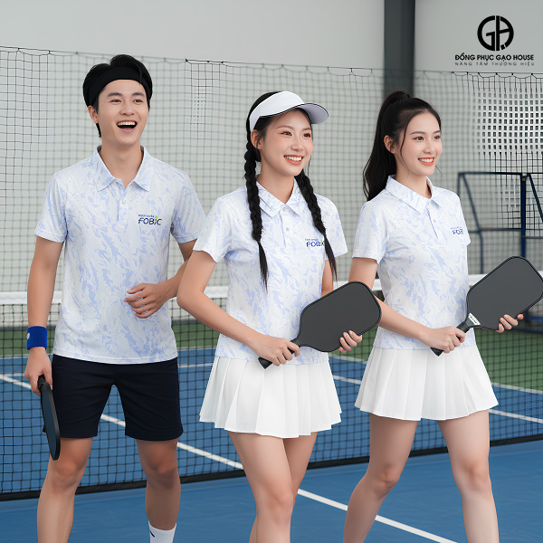 Áo 3D Thể Thao Pickleball Năng Động Cao Cấp