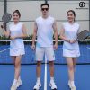 Áo Đồng Phục Pickleball Thể Thao Màu Trắng