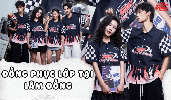 xưởng may áo đồng phục học sinh tại Lâm Đồng