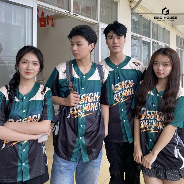 áo sơ mi lớp màu xanh lục phối kem