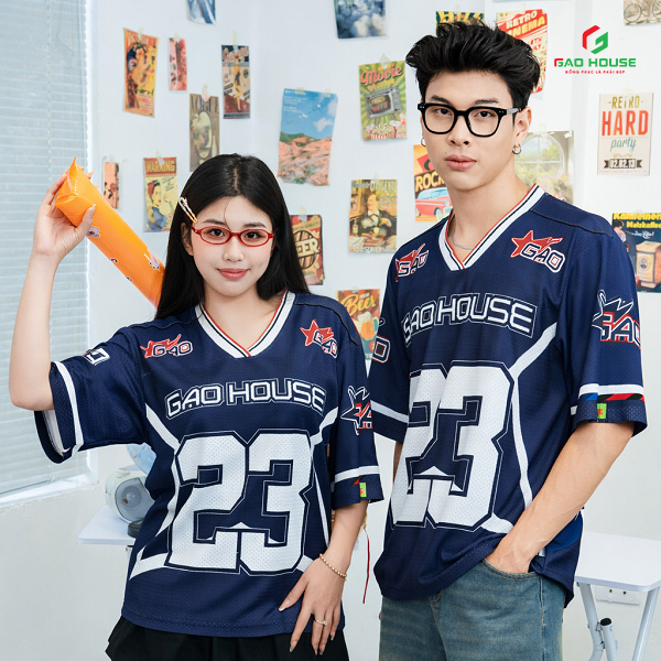 áo đồng phục lớp màu xanh than