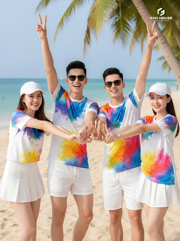 áo đồng phục nhóm vảy sơn