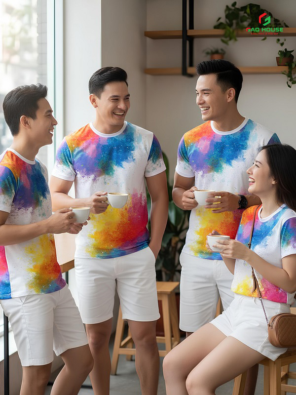 áo đồng phục nhóm vảy sơn