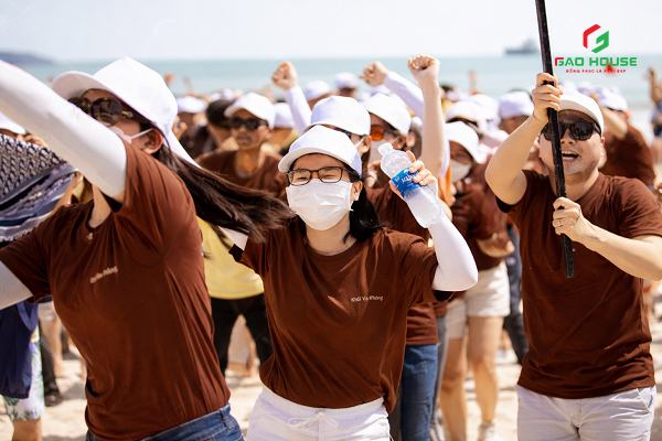 đồng phục nâu team building
