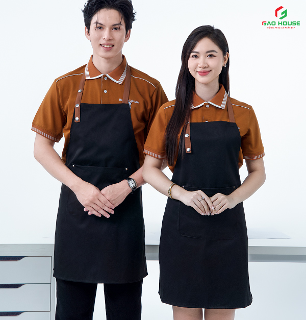 đồng phục nâu cafe