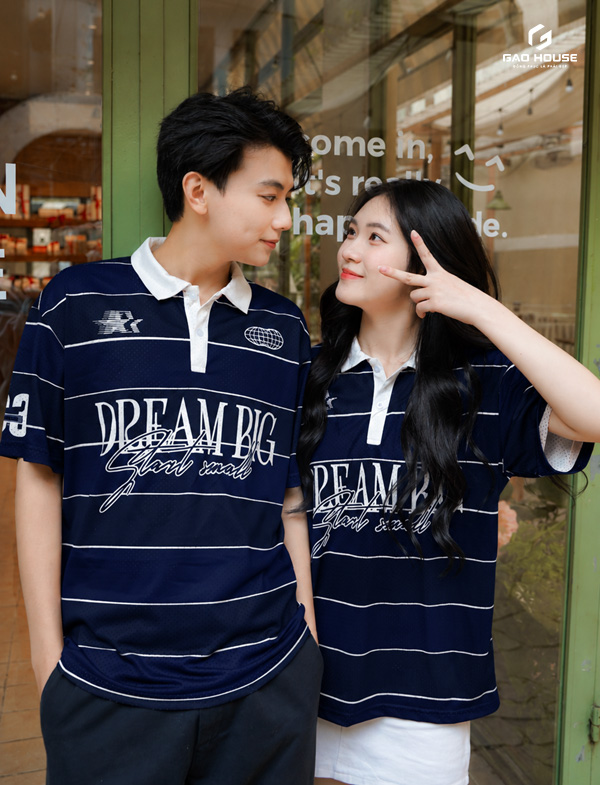 áo polo lớp xanh đen