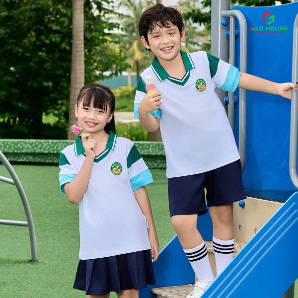 áo đồng phục học sinh tiểu học tại cần thơ
