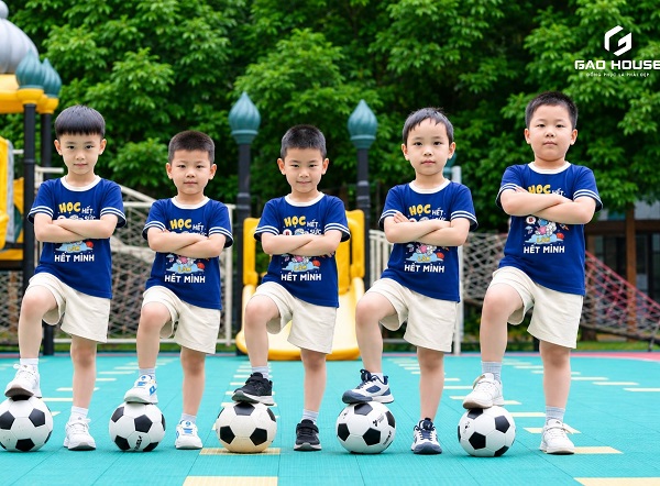 áo đồng phục mầm non tại bắc ninh 