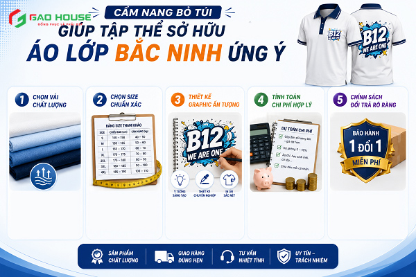 kinh nghiệm chọn áo lớp tại bắc ninh 