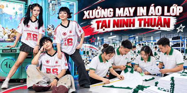 xưởng may áo đồng phục lớp ninh thuận
