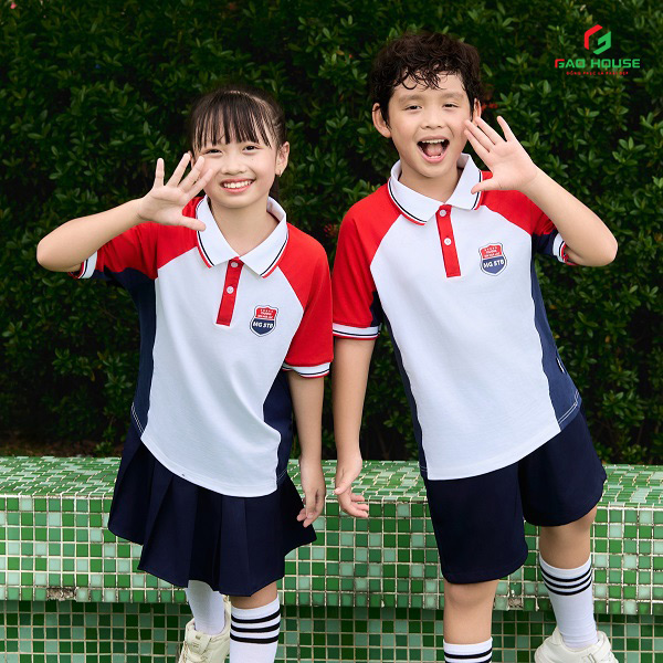 Đồng phục học sinh Gạo House thiết kế chuẩn theo từng cấp