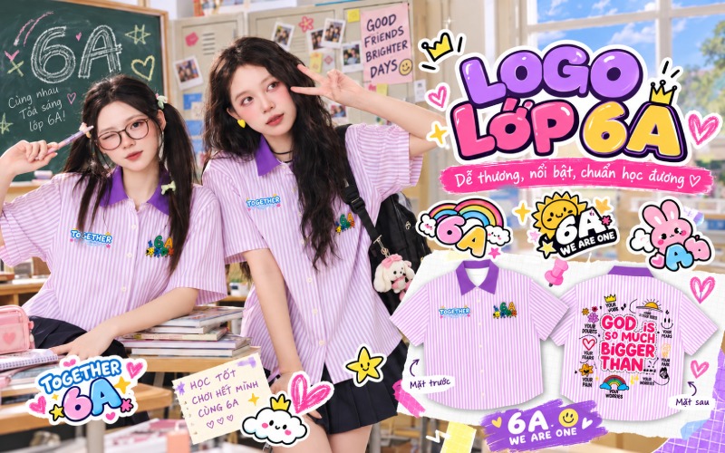 Logo lớp 6A